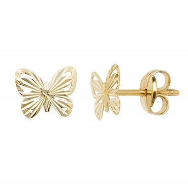 kids 9ct gold earrings hoops
