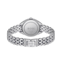 Load image into Gallery viewer, Ladies Hugo Boss Watch Stainless Steel Silver Tone Strap, White Dial SKU 4012161