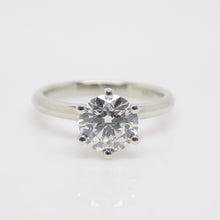 Load image into Gallery viewer, 18ct White Gold Lab Grown Round Brilliant Diamond Solitaire Engagement Ring 1.60ct SKU 7707042