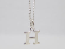 Load image into Gallery viewer, Sterling Silver Initial Pendant