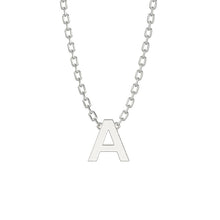 Load image into Gallery viewer, Sterling Silver Initial Necklace