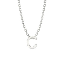 Load image into Gallery viewer, Sterling Silver Initial Necklace