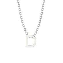 Load image into Gallery viewer, Sterling Silver Initial Necklace