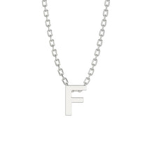 Load image into Gallery viewer, Sterling Silver Initial Necklace
