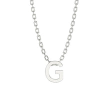 Load image into Gallery viewer, Sterling Silver Initial Necklace