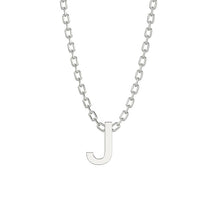 Load image into Gallery viewer, Sterling Silver Initial Necklace