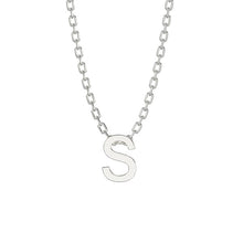 Load image into Gallery viewer, Sterling Silver Initial Necklace