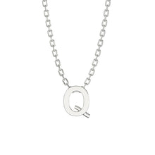 Load image into Gallery viewer, Sterling Silver Initial Necklace