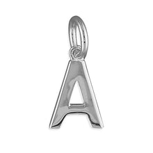 Load image into Gallery viewer, Sterling Silver Plain Initial Pendant
