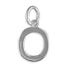 Load image into Gallery viewer, Sterling Silver Plain Initial Pendant