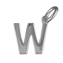 Load image into Gallery viewer, Sterling Silver Plain Initial Pendant