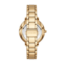 Load image into Gallery viewer, Michael Kors Ladies Stainless Steel Gold Tone Watch, Pattern Dial SKU 4010087