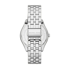 Load image into Gallery viewer, Ladies Michael Kors Watch Stainless steel Silver tone strap, Stone set dial SKU 4010100