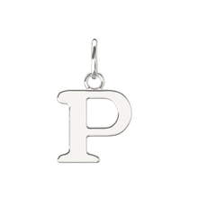 Load image into Gallery viewer, Sterling Silver Initial Pendant