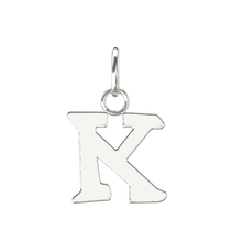 Load image into Gallery viewer, Sterling Silver Initial Pendant
