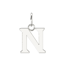 Load image into Gallery viewer, Sterling Silver Initial Pendant