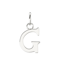 Load image into Gallery viewer, Sterling Silver Initial Pendant