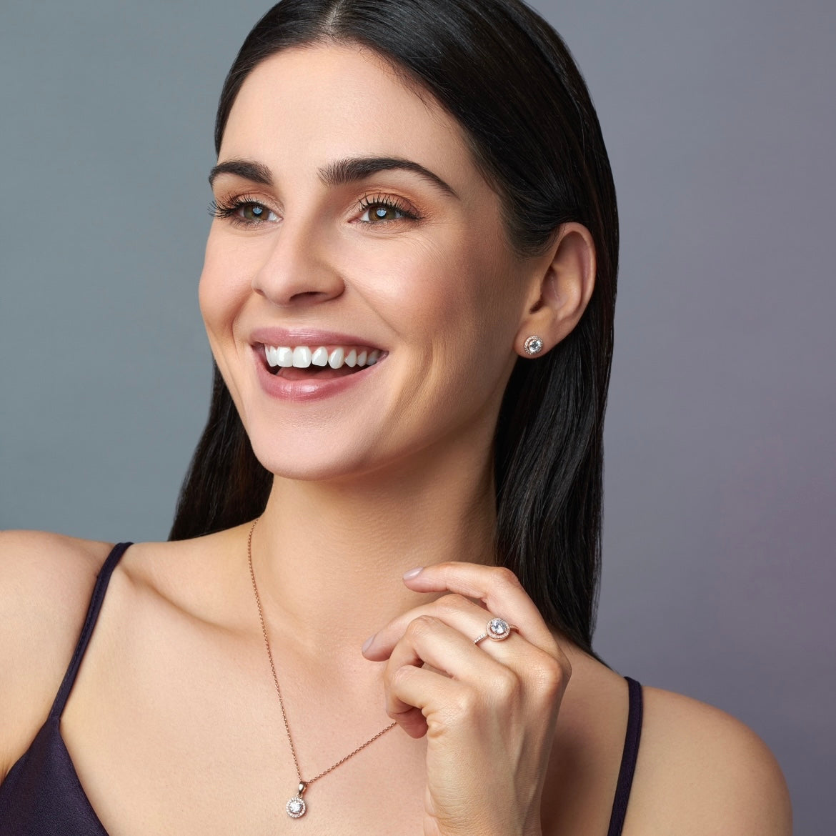 Sterling Silver Rose Finish and Gold Finish Jewellery Gems Magherafelt