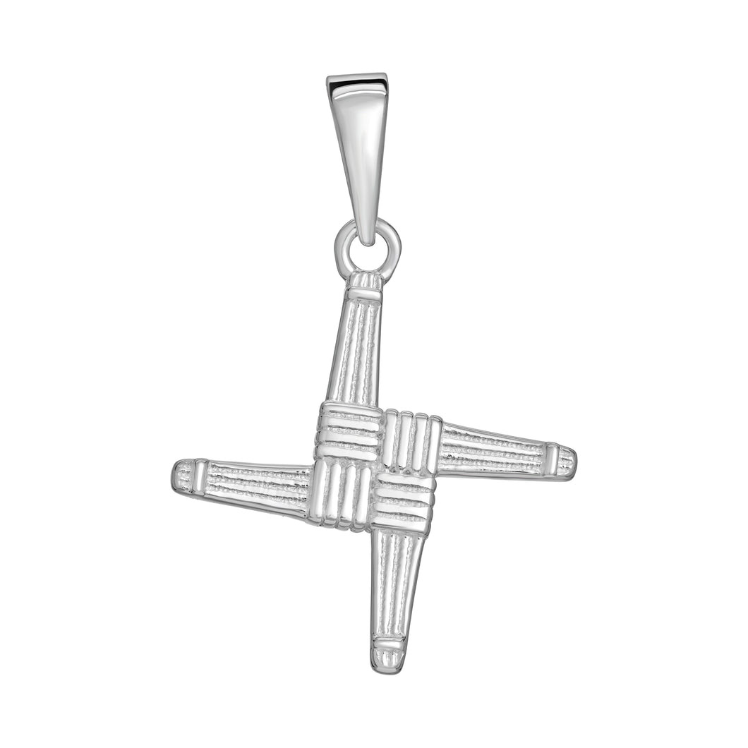 Sterling Silver ST Bridgids Cross Pendant SKU 0111213