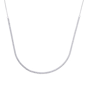 Sterling Silver CZ Necklace SKU 0114270
