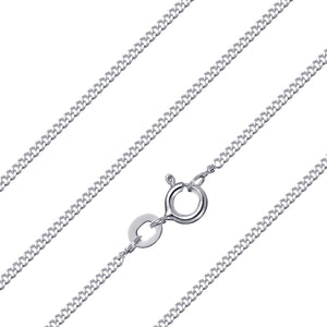 Sterling Silver 20" Fine Curb Chain SKU 0120025