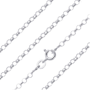 Sterling Silver 22" Belcher Chain SKU 0122021