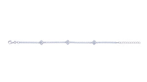 Sterling Silver CZ Bracelet SKU 0133616