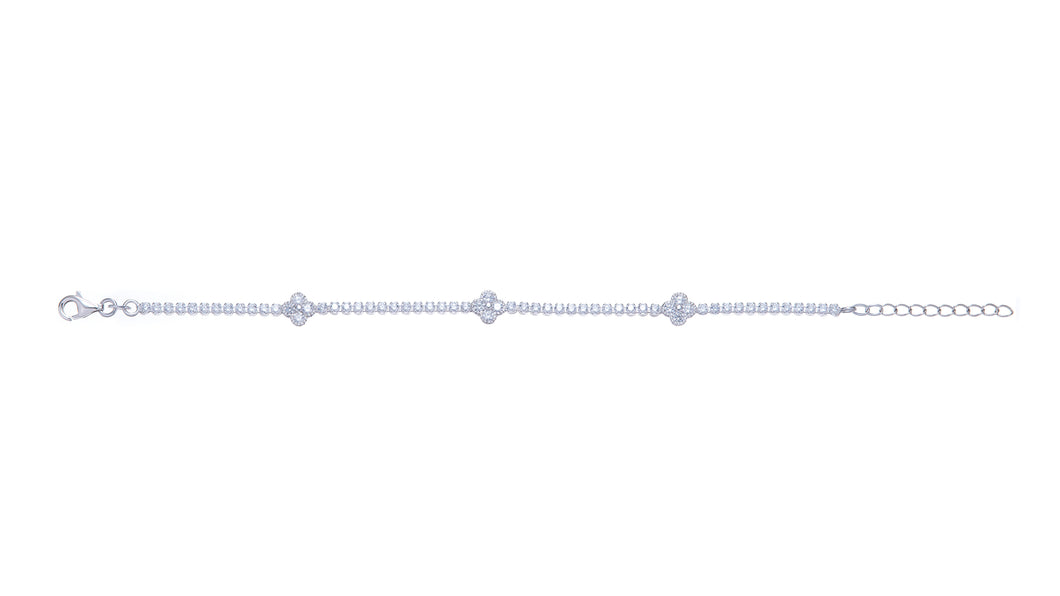 Sterling Silver CZ Bracelet SKU 0133616