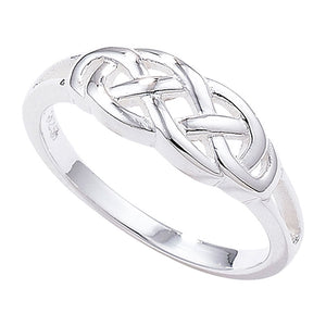 Sterling Silver Plain Celtic Design Ring SKU 0135200