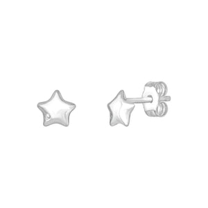 Sterling Silver Kids Small Star Stud Earrings SKU 0306701