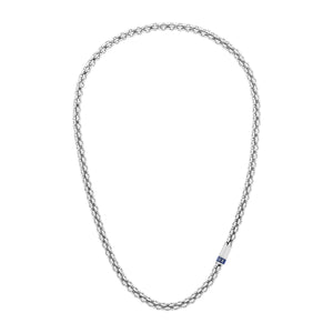 Tommy Hilfiger Gents Silver Tone Stainless Steel Intertwined Circles Necklace SKU 3016083