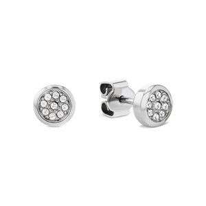 Tommy Hilfiger Ladies Pave Stone Set Stud Earrings SKU 3016112