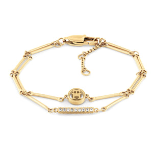 Tommy Hilfiger Ladies Layered Bar Bracelet SKU 3016119