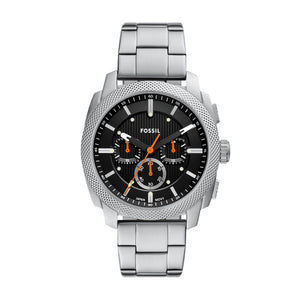 Gents Fossil Watch Stainless Steel strap, Black dial, Mini Dials, SKU 4002317