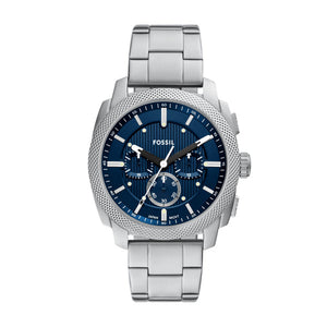 Fossil Gents&nbsp;Watch Stainless Steel Strap, Blue Dial, Mini Dials SKU 4002326