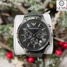 Load image into Gallery viewer, Armani Gents Watch Stainless Steel Strap, Black Dial, Date, Multi Dials SKU 4005117
