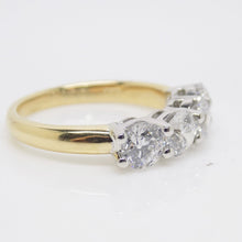 Load image into Gallery viewer, 18ct Yellow Gold/White Gold Head 4 Lab Grown Diamonds Ring 2.00ct SKU 7707100
