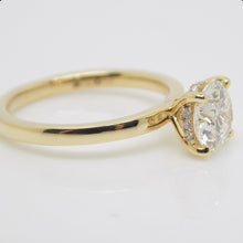 Load image into Gallery viewer, 18CT Yellow Gold Lab Grown Round Brilliant Diamond &amp; Hidden Halo 1.56CT SKU 7711002

