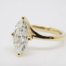 Load image into Gallery viewer, 18CT Yellow Gold Lab Grown Marquise Cut Diamond 2.07ct SKU 7711007

