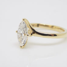 Load image into Gallery viewer, 18CT Yellow Gold Lab Grown Marquise Cut Diamond 1.04ct SKU 7711008
