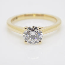 Load image into Gallery viewer, 18CT Yellow Gold Round Brilliant Lab Grown Diamond 1.04ct SKU 7711011
