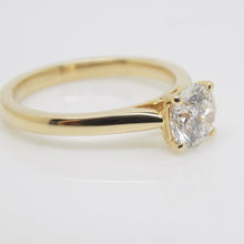 Load image into Gallery viewer, 18CT Yellow Gold Round Brilliant Lab Grown Diamond 1.04ct SKU 7711011
