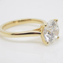 Load image into Gallery viewer, 18CT Yellow Gold Round Brilliant Lab Grown Diamond 3.01ct SKU 7711012
