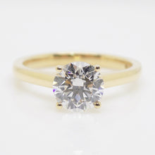 Load image into Gallery viewer, 18CT Yellow Gold Round Brilliant Lab Grown Diamond 1.56ct SKU 7711014
