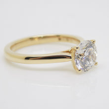 Load image into Gallery viewer, 18CT Yellow Gold Round Brilliant Lab Grown Diamond 1.56ct SKU 7711014
