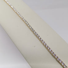 Load image into Gallery viewer, 9ct Yellow Gold Talon Claw Round Brilliant Lab Grown Diamonds Bracelet 5.00CT SKU 7743880
