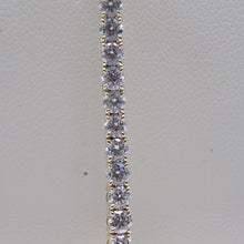 Load image into Gallery viewer, 9ct Yellow Gold Talon Claw Round Brilliant Lab Grown Diamonds Bracelet 5.00CT SKU 7743881
