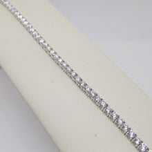 Load image into Gallery viewer, ct White Gold Talon Claw Round Brilliant Lab Grown Diamonds Bracelet 7.00CT SKU 7743882
