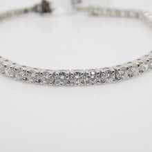 Load image into Gallery viewer, ct White Gold Talon Claw Round Brilliant Lab Grown Diamonds Bracelet 7.00CT SKU 7743882
