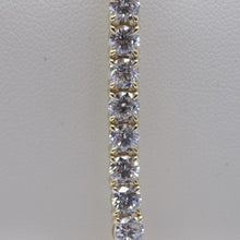 Load image into Gallery viewer, 9ct Yellow Gold Talon Claw Round Brilliant Lab Grown Diamonds Bracelet 10.00CT SKU 7743885
